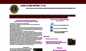 Lionsdistrict11a2.org thumbnail