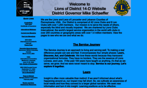 Lionsdistrict14d.org thumbnail