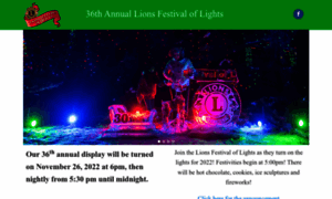 Lionsfestivaloflights.ca thumbnail