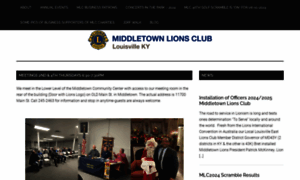 Lionsmiddletownky.com thumbnail