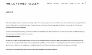 Lionstreetgallery.co.uk thumbnail