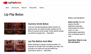 Lipflipbotox.com thumbnail