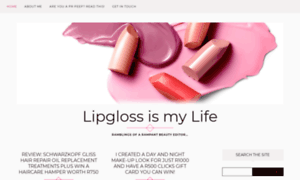 Lipglossismylife.co.za thumbnail