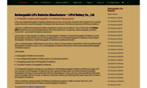 Lipobatteries.net thumbnail