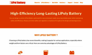 Lipoly-battery.com thumbnail