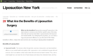 Liposuctionnewyork.blog.com thumbnail