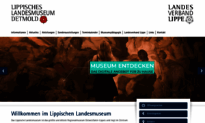 Lippisches-landesmuseum.de thumbnail