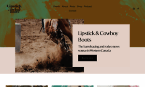 Lipstickandcowboyboots.com thumbnail