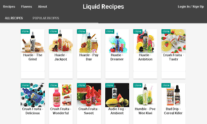 Liquid-recipes.com thumbnail