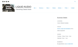 Liquidaudio.com.au thumbnail