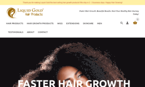 Liquidgoldhairproducts.com thumbnail