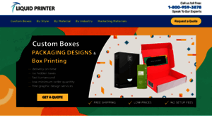 Liquidprinter.com thumbnail