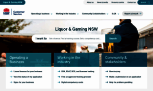 Liquorandgaming.nsw.gov.au thumbnail