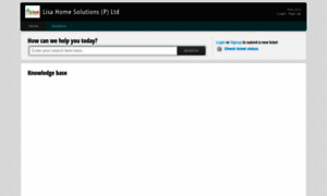Lisahomesolutions.freshdesk.com thumbnail