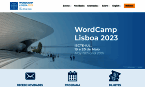 Lisboa.wordcamp.org thumbnail