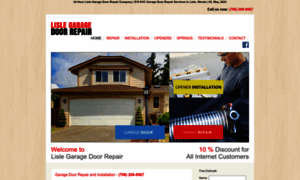 Lislegaragedoorrepair.biz thumbnail