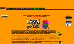 Lissaexplains.com thumbnail