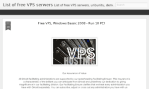 List-free-vps-windows.blogspot.com thumbnail