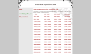 List.topmillion.net thumbnail