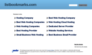 Listbookmarks.com thumbnail
