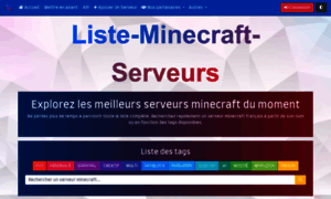 Liste-minecraft-serveurs.com thumbnail