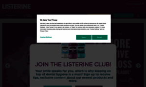 Listerine.co.uk thumbnail