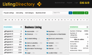 Listingdirectory.org thumbnail