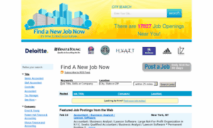 Listings.findanewjobnow.net thumbnail