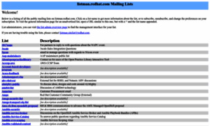 Listman.redhat.com thumbnail