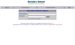Lists.recruitersnetwork.com thumbnail