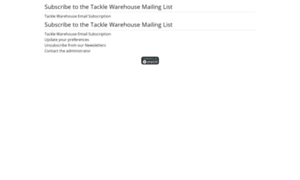 Lists.tacklewarehouse.com thumbnail