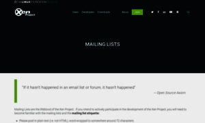 Lists.xen.org thumbnail