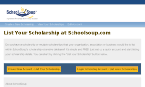 Listscholarship.schoolsoup.com thumbnail