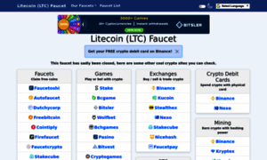 Litecoin-faucet.com thumbnail