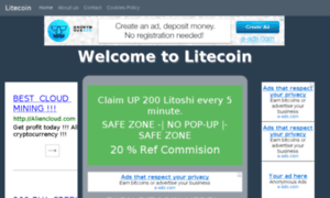 Litecoin-free.earn-coin.website thumbnail