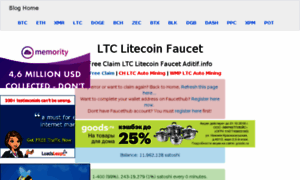 Litecoinfaucet.aditif.info thumbnail