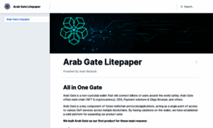 Litepaper.arabnetwork.org thumbnail
