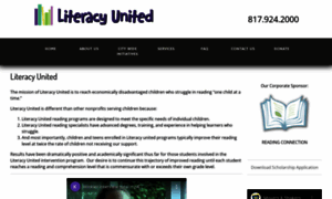 Literacyunited.org thumbnail
