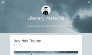 Literary-material.launchpage.me thumbnail