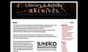 Literaryartisticarchives-ica.org thumbnail