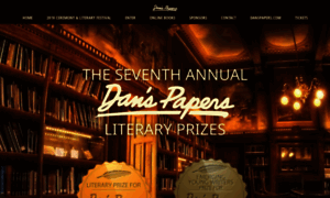 Literaryprize.danspapers.com thumbnail