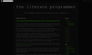 Literateprogrammer.blogspot.com thumbnail