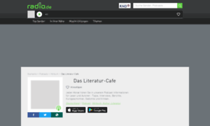 Literaturcafe.radio.de thumbnail