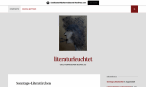 Literaturleuchtet.wordpress.com thumbnail