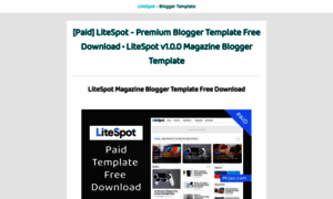 Litespot-premium-template-download.blogspot.com thumbnail