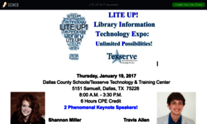 Liteup2017.sched.com thumbnail