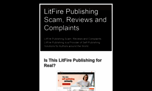 Litfirepublishingscam.blogspot.com thumbnail