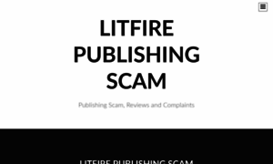 Litfirepublishingscam.wordpress.com thumbnail