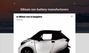 Lithium-ion-battery-manufacture.blogspot.com thumbnail