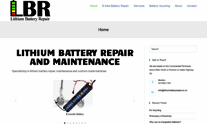 Lithiumbatteryrepair.co.nz thumbnail